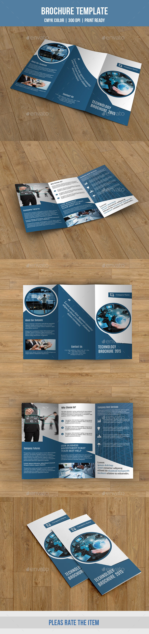 Corporate Trifold Brochure-V200 - Corporate Brochures