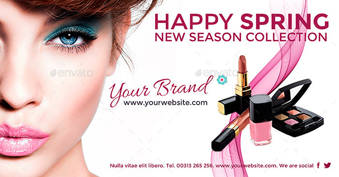 Facebook Image Banners Makeup by ConectoStudio