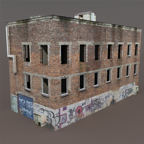 Old Factory Ruin - 3Docean 9779997