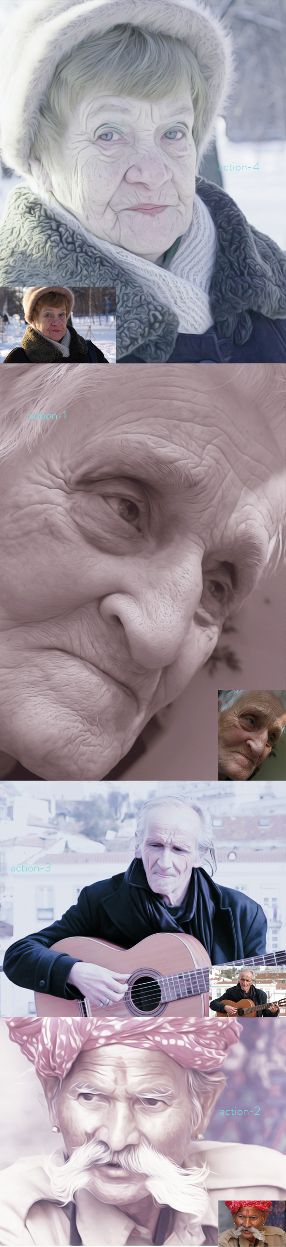 Soft Color Oil Action - Photo Effects Actions