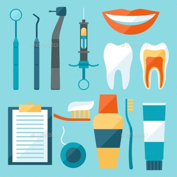 Dental Equipment - Health/Medicine Conceptual