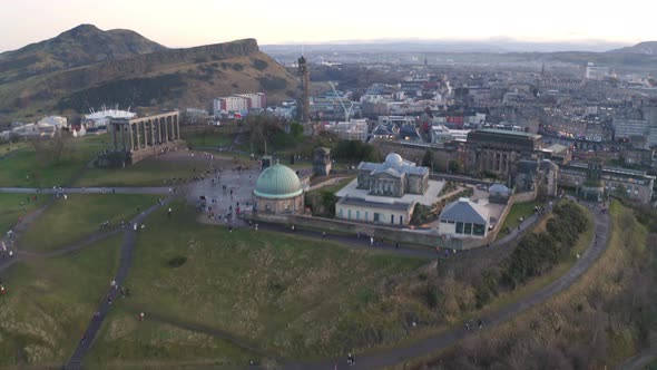 Hill In Central Edinburgh alt