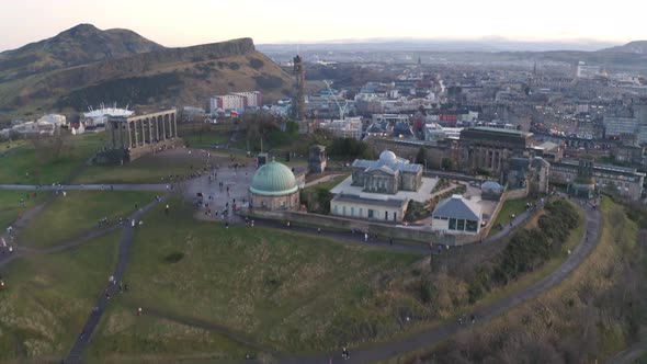 Hill In Central Edinburgh