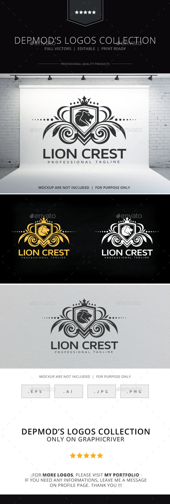 Lion Crest Logo