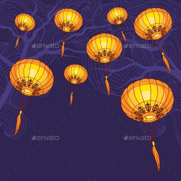 Chinese Lanterns - New Year Seasons/Holidays