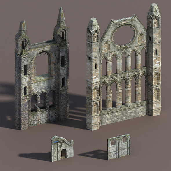 Castle Ruin Pack - 3Docean 9788655
