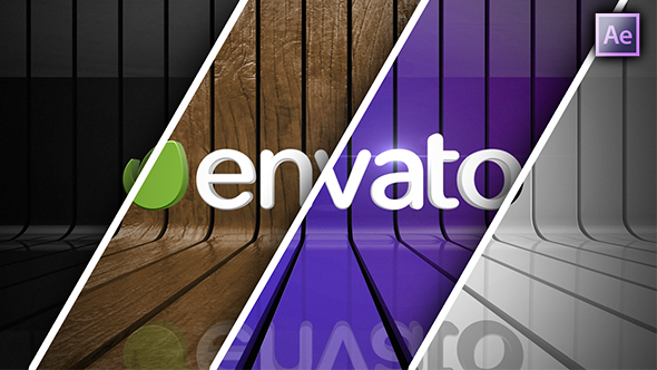 Ribbon Wall Logo - VideoHive 9788815