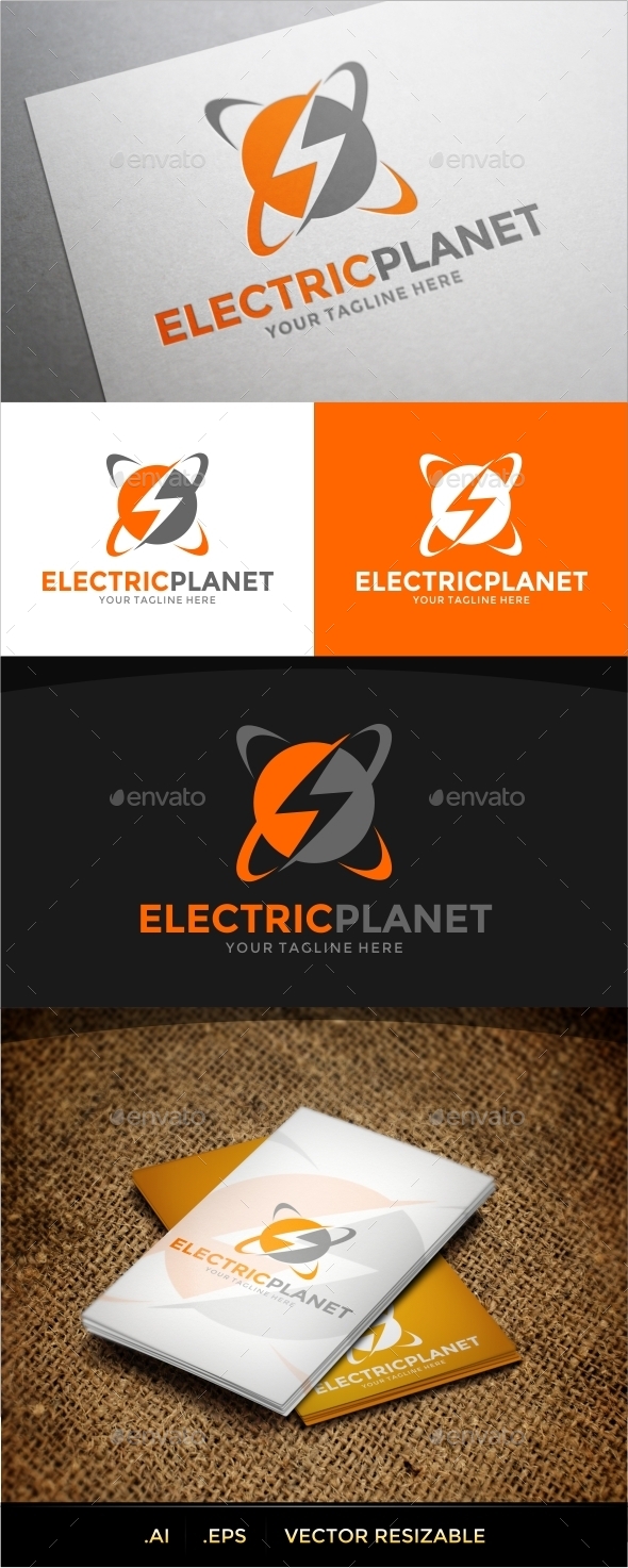 Electric Logo Template - Symbols Logo Templates