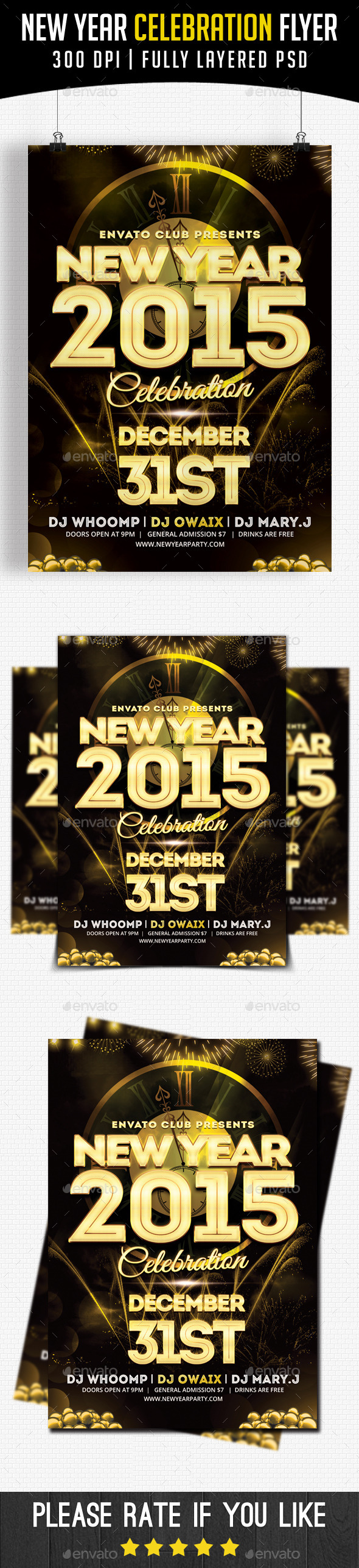 New Year Celebration 2015 - Clubs & Parties Events