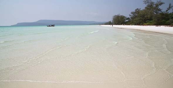 White Sand And Crystal Water Beach, Koh Rong 2