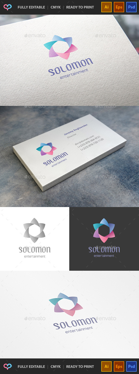 Solomon Logo Template - Logo Templates