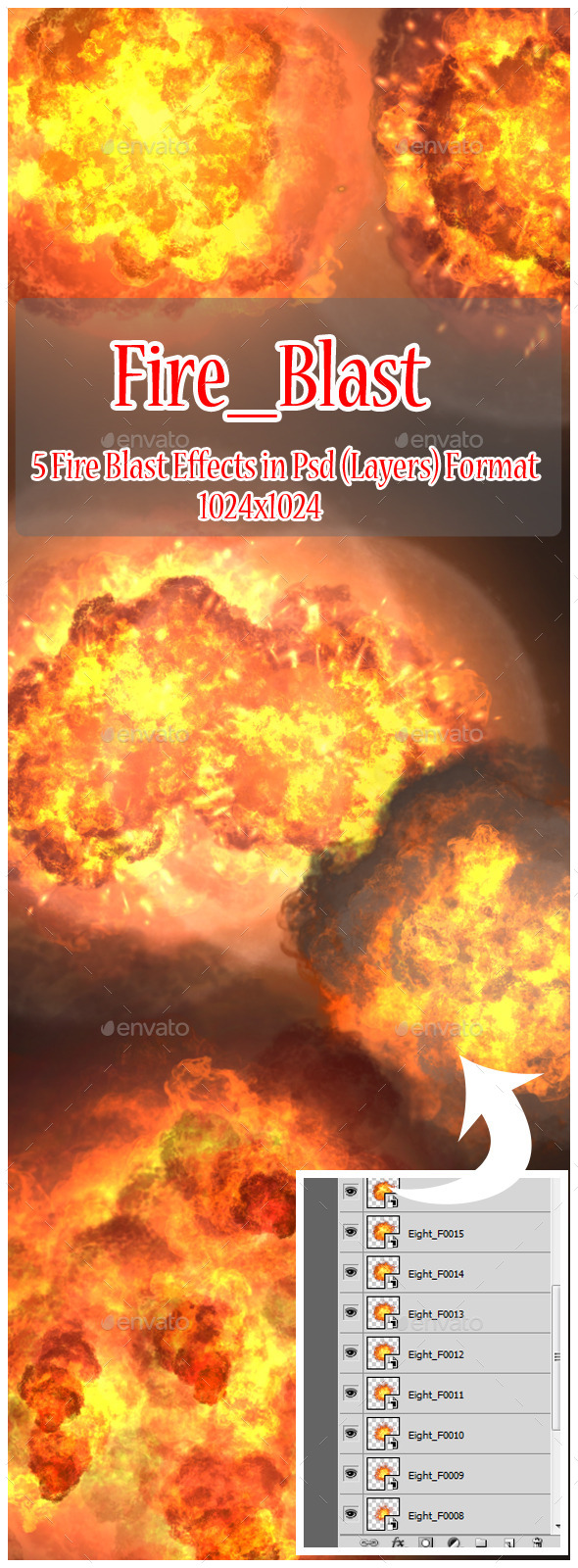 Fire Blast - Miscellaneous Backgrounds