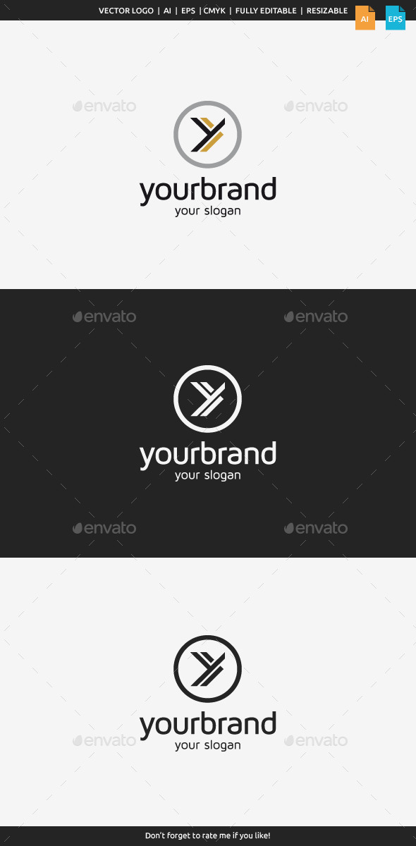 Y Letter Logo - Letters Logo Templates