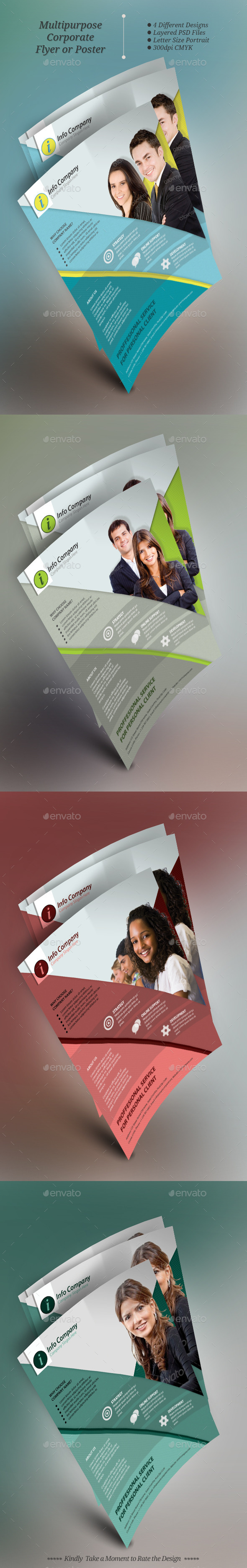 Multipurpose Corporate Flyer Templates - Corporate Flyers