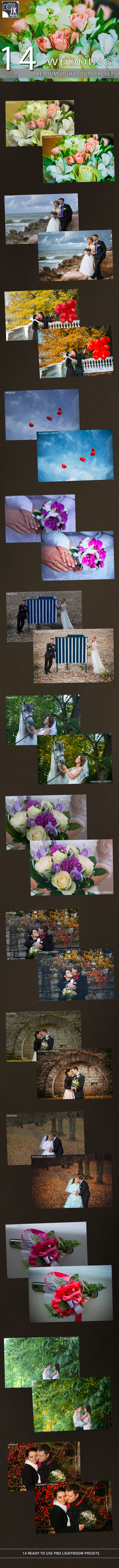 14 Wedding Lightroom Presets - Wedding Lightroom Presets