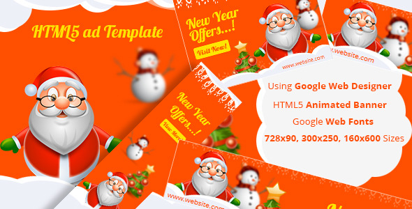 NewYear - HTML5 - CodeCanyon 9795375