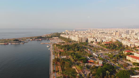 Mersin City Panorama In Summer alt