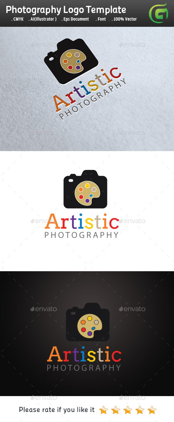 Artistic Photography - Symbols Logo Templates