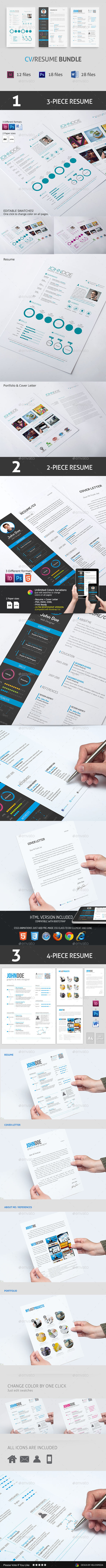 CV / Resume Bundle - Resumes Stationery
