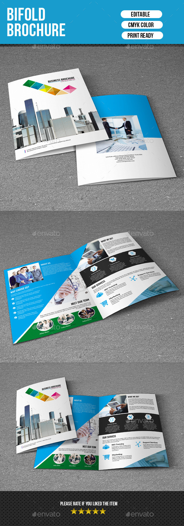 Corporate Bifold Brochure-V176 - Corporate Brochures