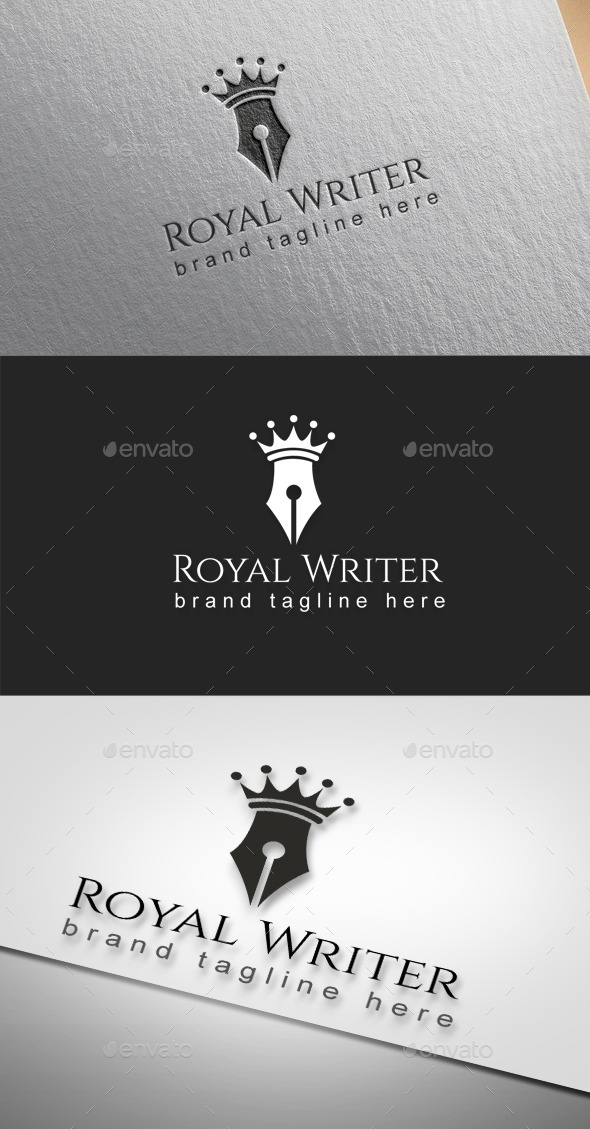 Royal Writer - Objects Logo Templates