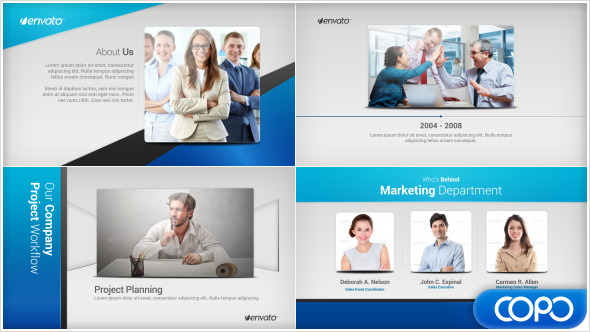 Simple Company Profile - VideoHive 5565068