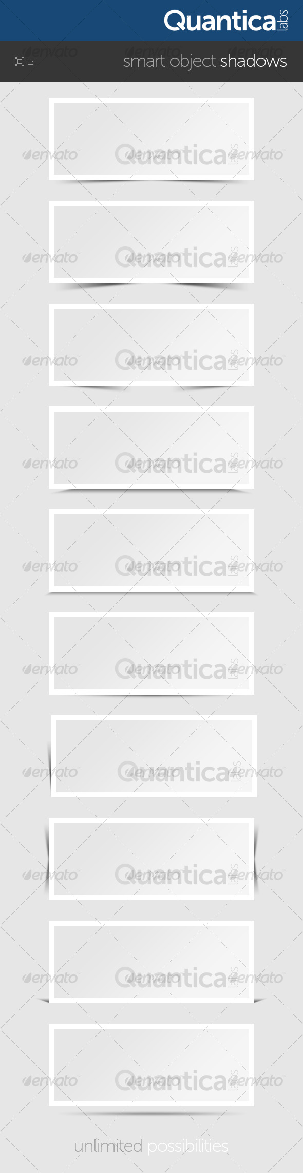 Smart Object Shadows For Web Boxes - Miscellaneous Web Elements