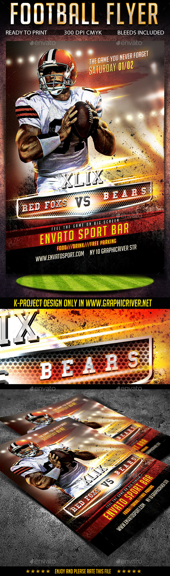 Football Flyer - Sports Events