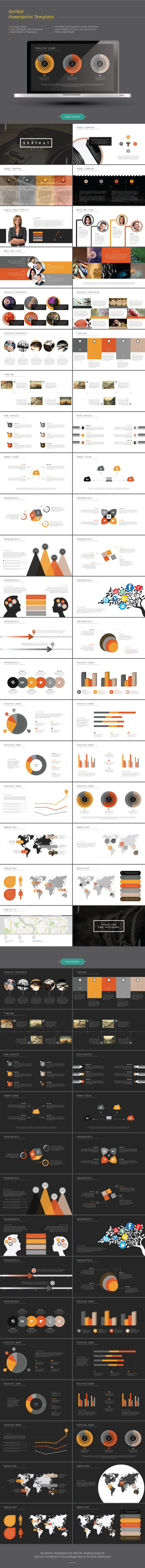 Serikat Powerpoint Template - Business PowerPoint Templates