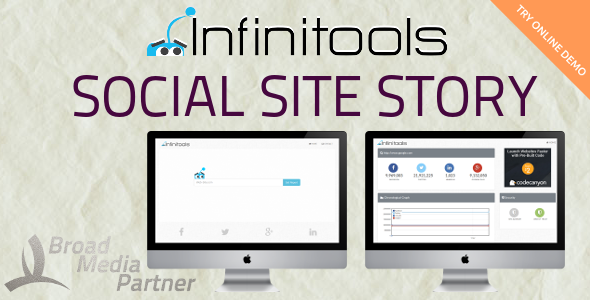 Social Site Story - InfiniTools