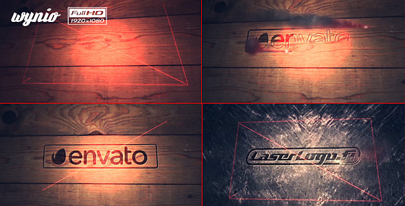 Laser Logo - VideoHive 9812273