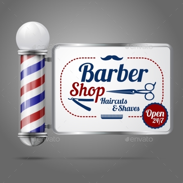 Old Fashioned Barber Shop - Man-made Objects Objects