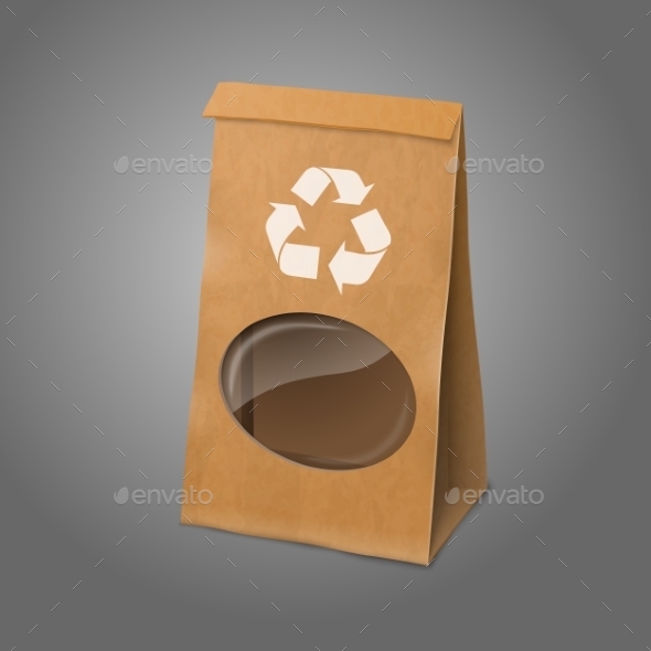 Packaging Bag with Transparent Window - Man-made Objects Objects