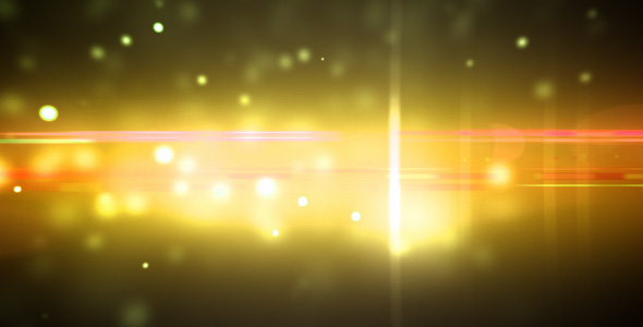 Particles and optical flares gold loop