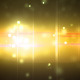Particles and optical flares gold loop - VideoHive Item for Sale