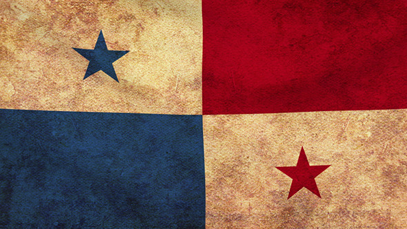 Panama Flag 2 Pack – Grunge and Retro