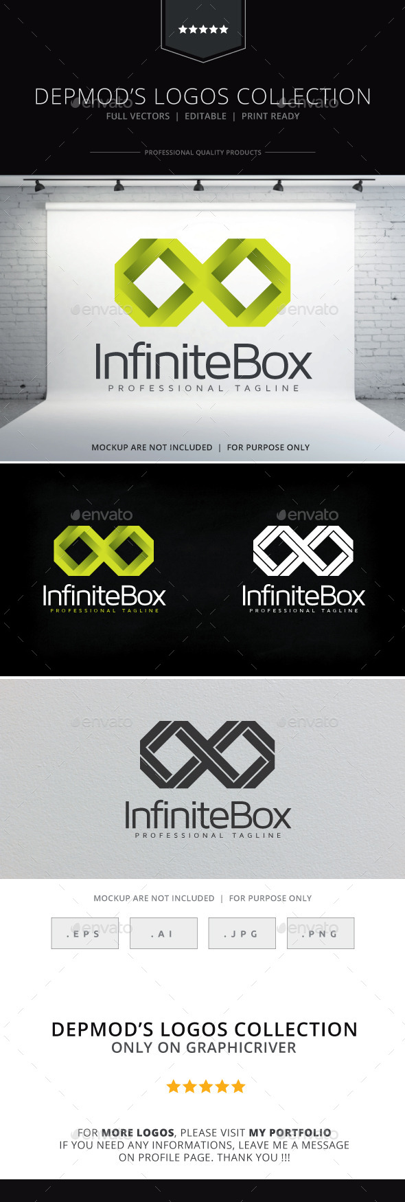 Infinite Box Logo - Symbols Logo Templates
