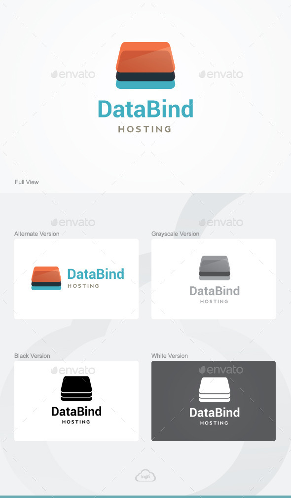 Data Bind Logo Template - Symbols Logo Templates