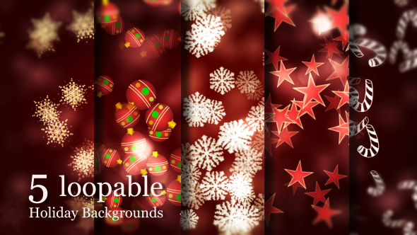 Holiday Background Pack
