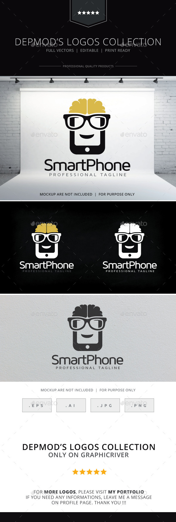 Smart Phone Logo - Objects Logo Templates