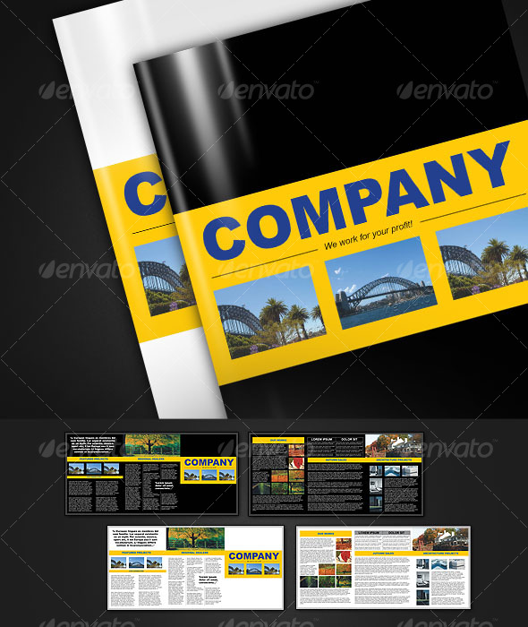 6-page brochure A4 - Corporate Brochures