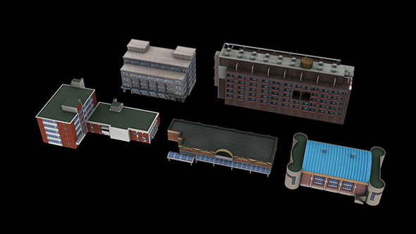 Building Package_A07 - 3DOcean Item for Sale