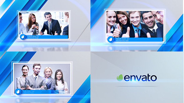 Clean Corporate Displays - VideoHive 9796617