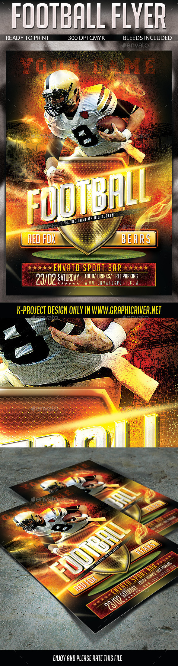 Football Sport Flyer - Sports Events