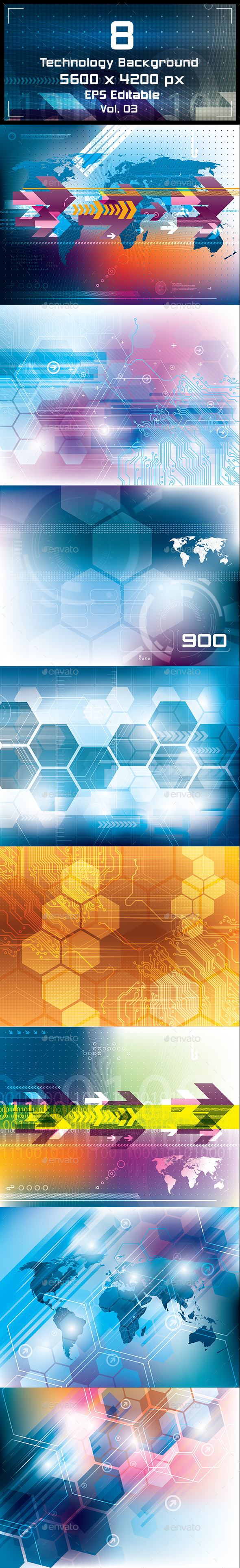 Technology Backgrounds - Technology Conceptual