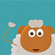 Happy New Year Greeting from Sheep - VideoHive Item for Sale