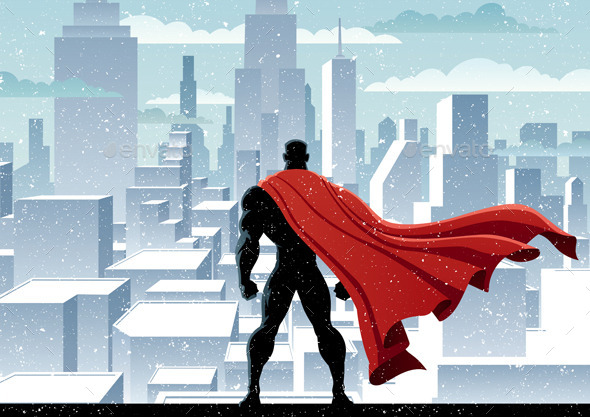 Superhero Watch - People Characters