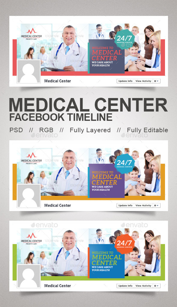 Medical Center Timeline - Facebook Timeline Covers Social Media