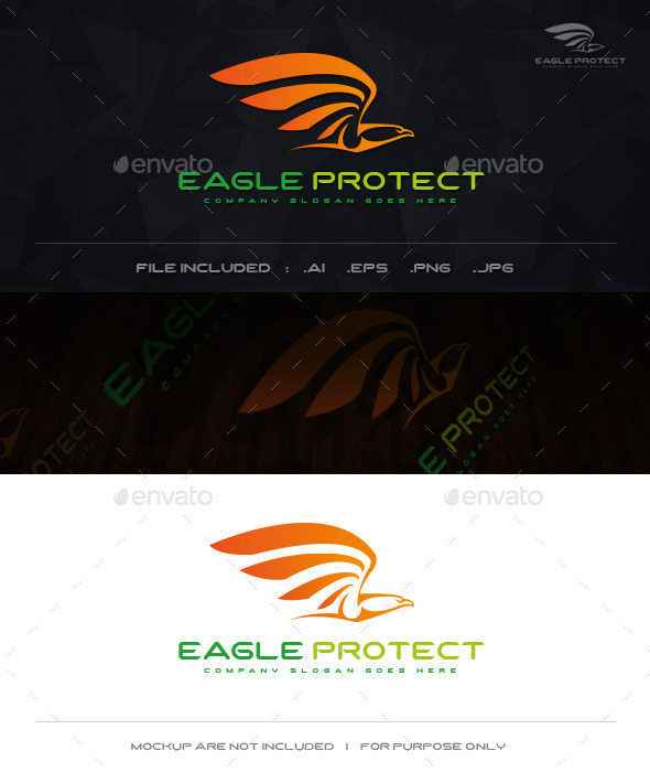 Eagle Protect - Symbols Logo Templates