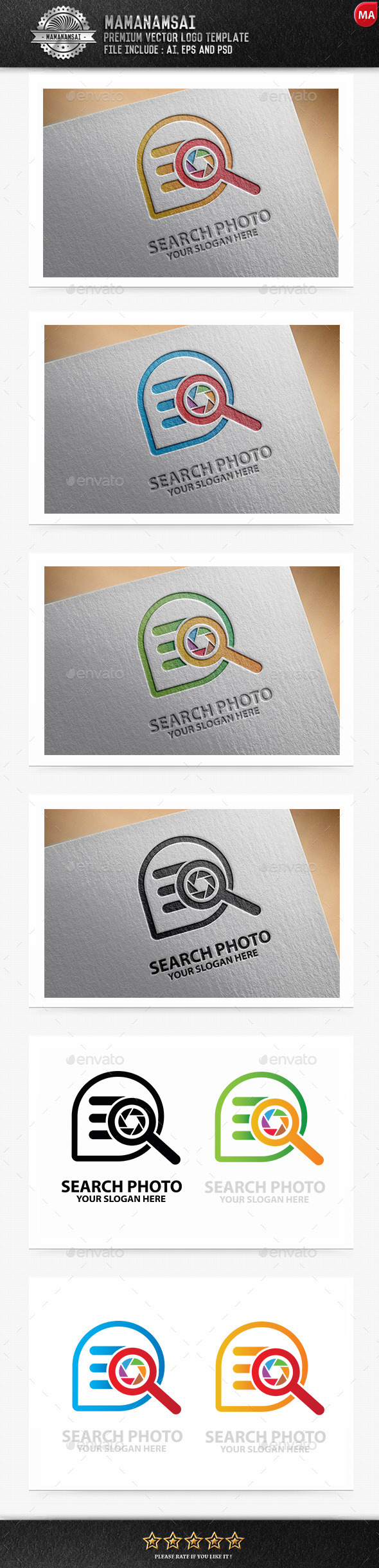 Search Photo Logo - Logo Templates